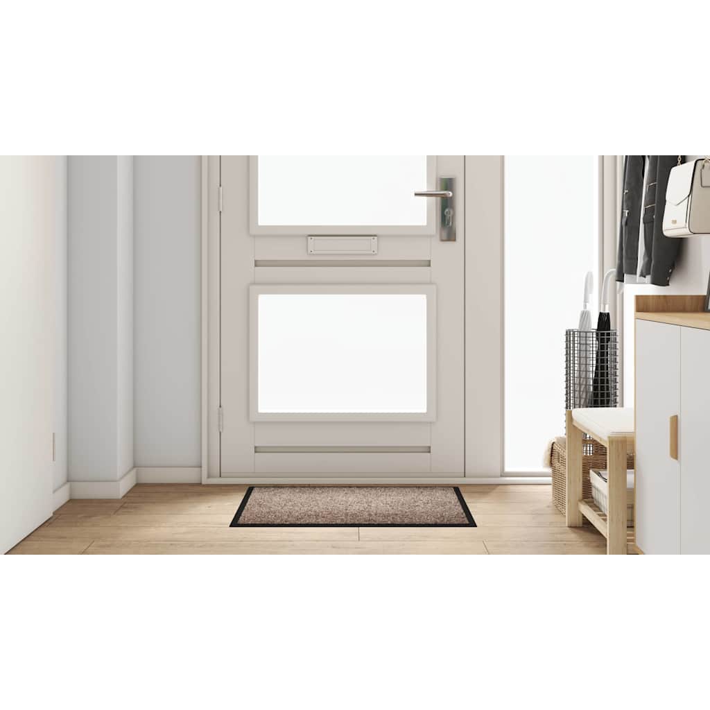 Ajtószőnyeg Bézs 60 x 40 x 1.2 cm Mackófleece