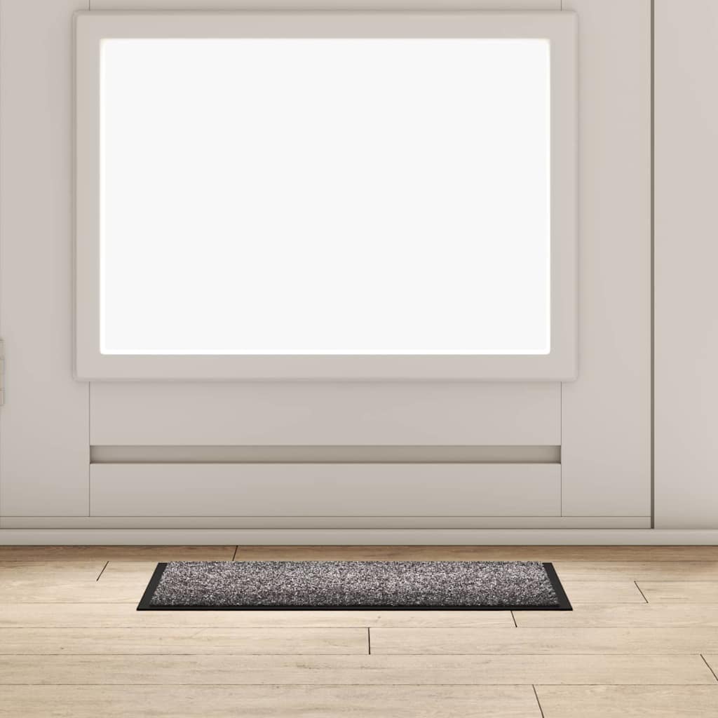 Ajtószőnyeg Világosszürke 60 x 40 x 1.2 cm Mackófleece