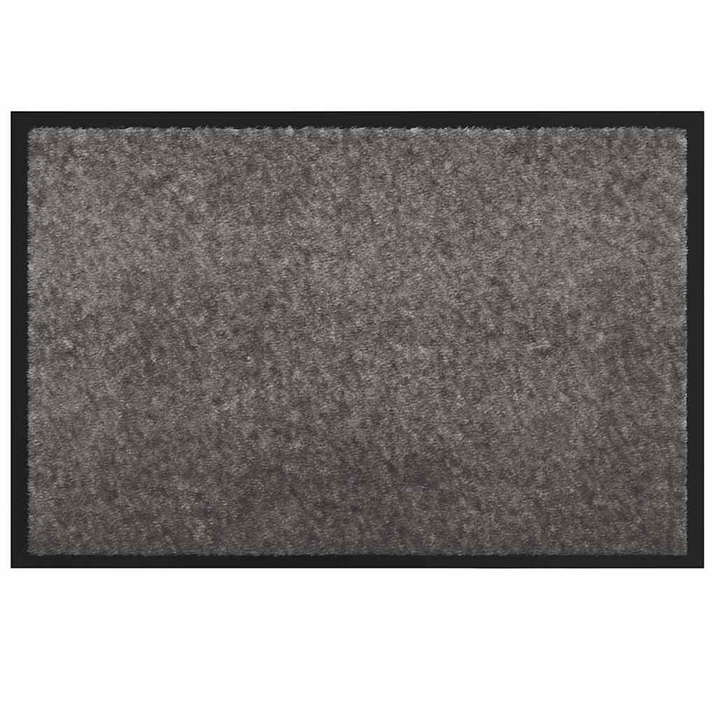Ajtószőnyeg Világosszürke 60 x 40 x 1.2 cm Mackófleece
