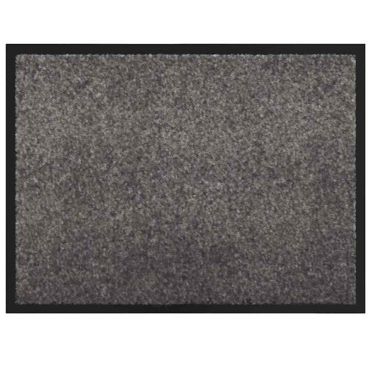 Ajtószőnyeg Világosszürke 60 x 40 x 1.2 cm Mackófleece