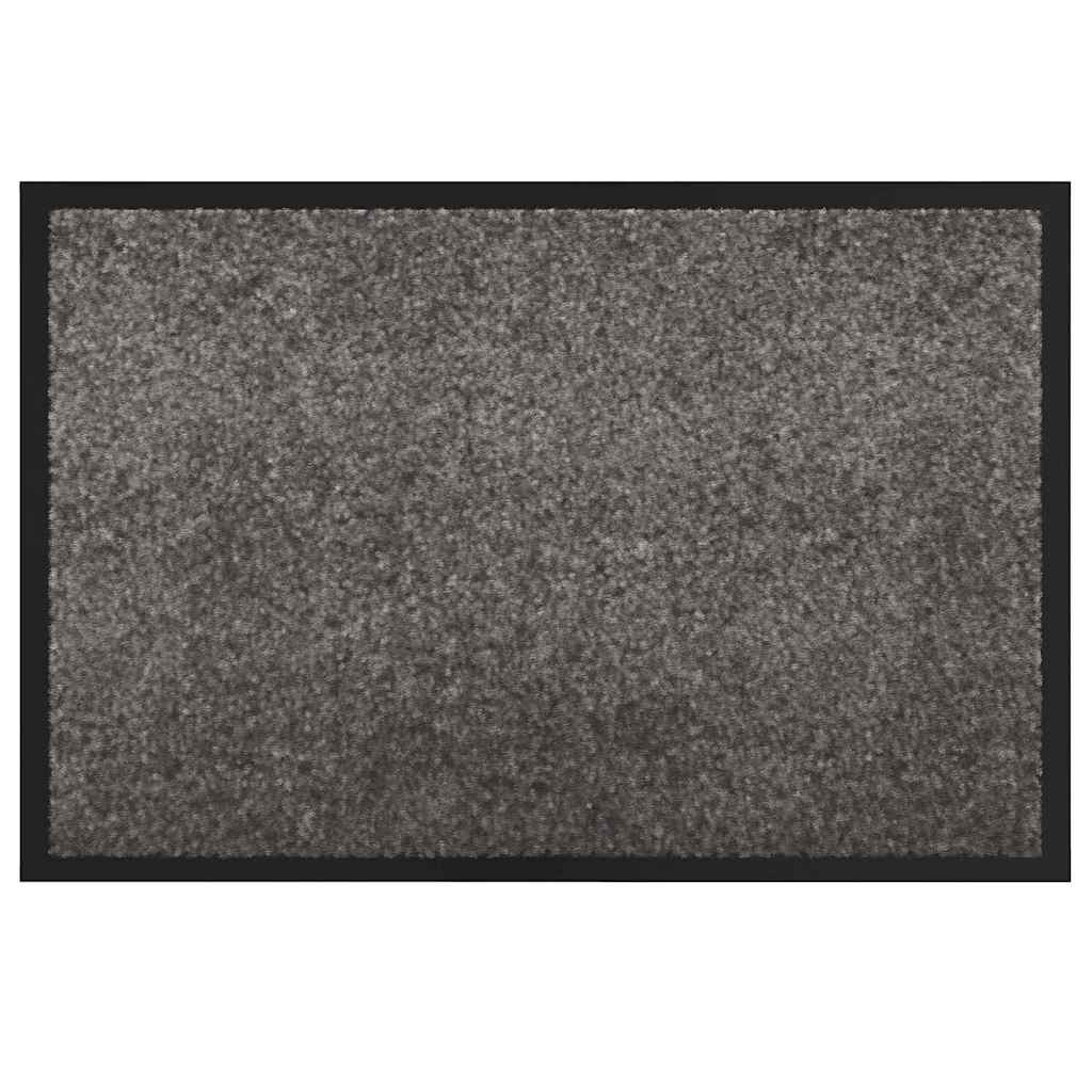 Ajtószőnyeg Világosszürke 60 x 40 x 1.2 cm Mackófleece