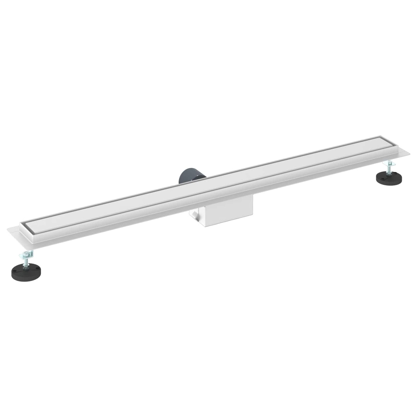 2 az 1-ben zuhanylefolyó Ezüst 100 cm Rozsdamentes acél 304