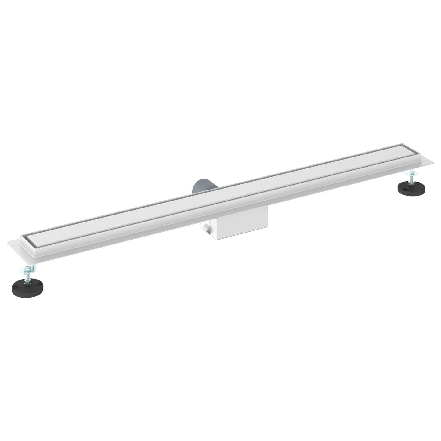 2 az 1-ben zuhanylefolyó Ezüst 90 cm Rozsdamentes acél 304