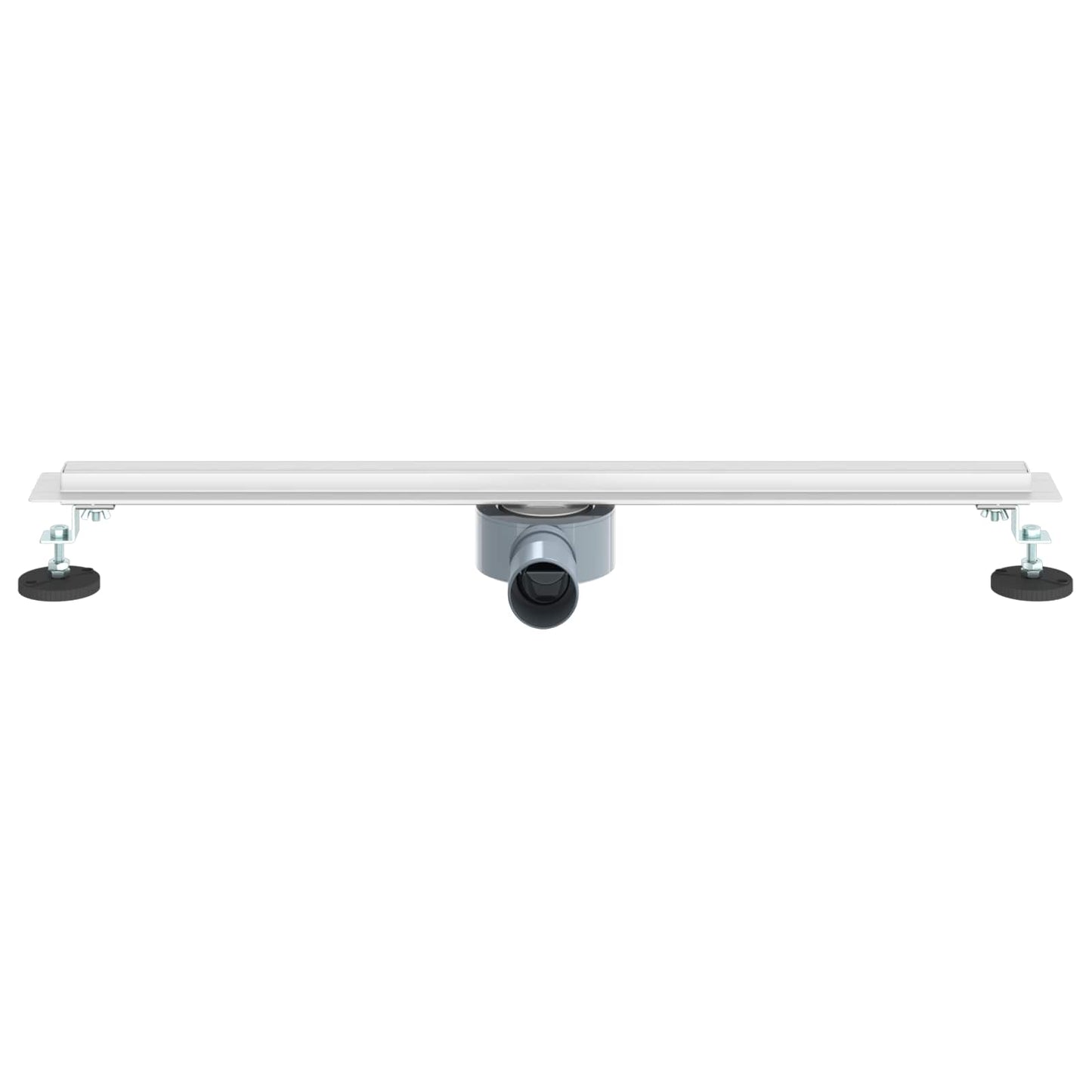 360° zuhany lefolyó vékony modellel Ezüst 70 cm