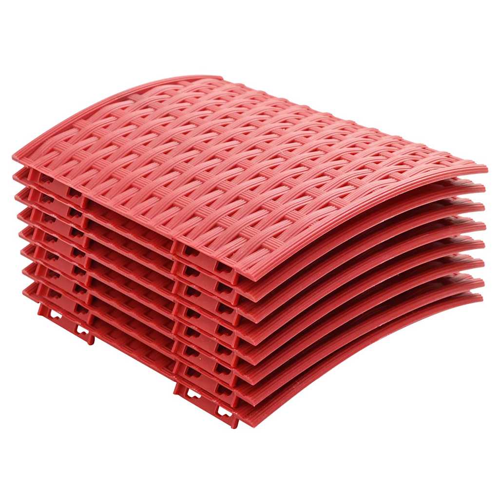KarácsonyiFaSzoknya Piros Ø 65 x 24 cm Műanyag
