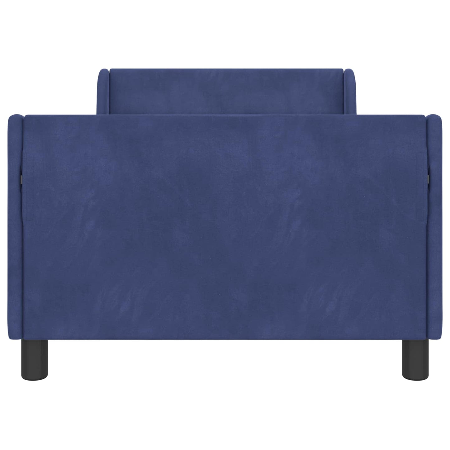 Gyerekágy kerettel Rendőrségi kék 90 x 200 cm Bársony