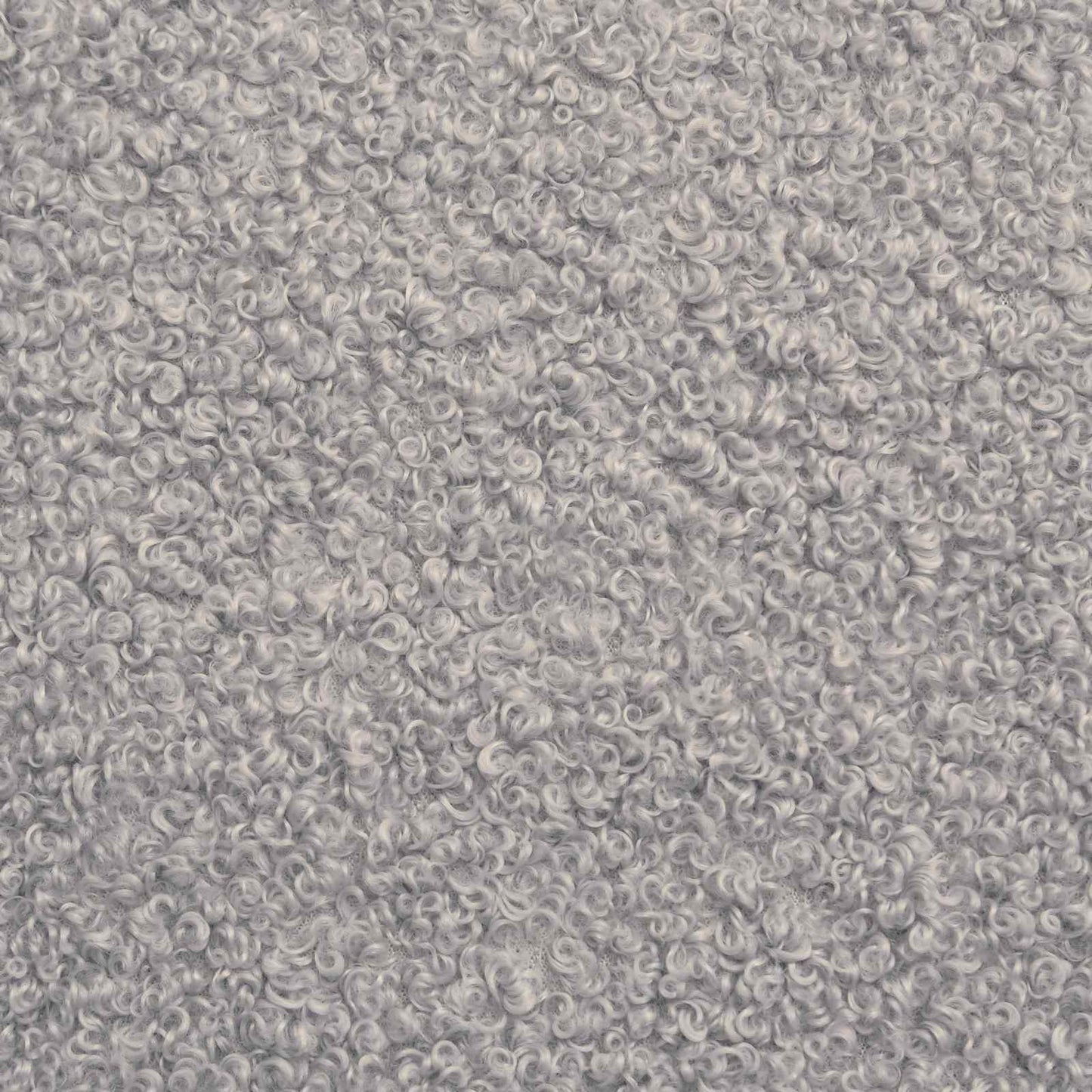 Gyerekágy kerettel fejtámlával Világosszürke 80 x 160 cm Bouclé