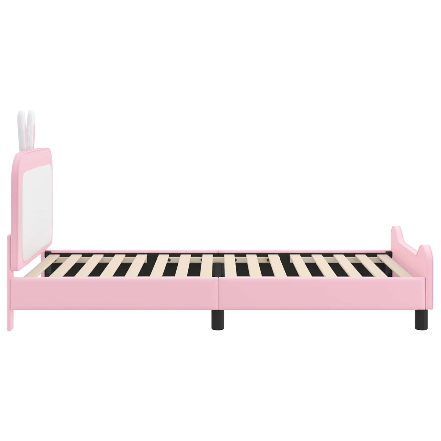 Gyerekágy kerettel Rózsaszín 90 x 190 cm PU