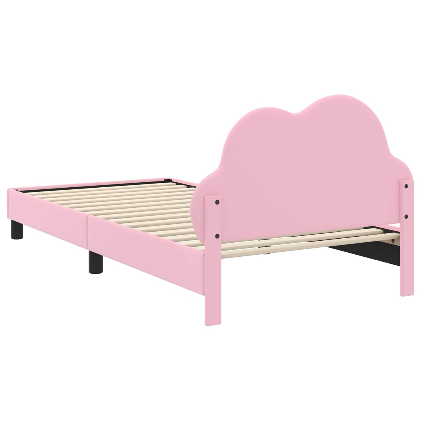 Gyerekágy kerettel Rózsaszín 90 x 190 cm PU