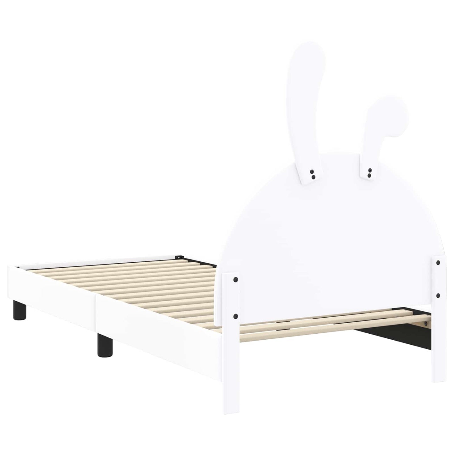 Gyerekágy kerettel Fehér 90 x 200 cm PU