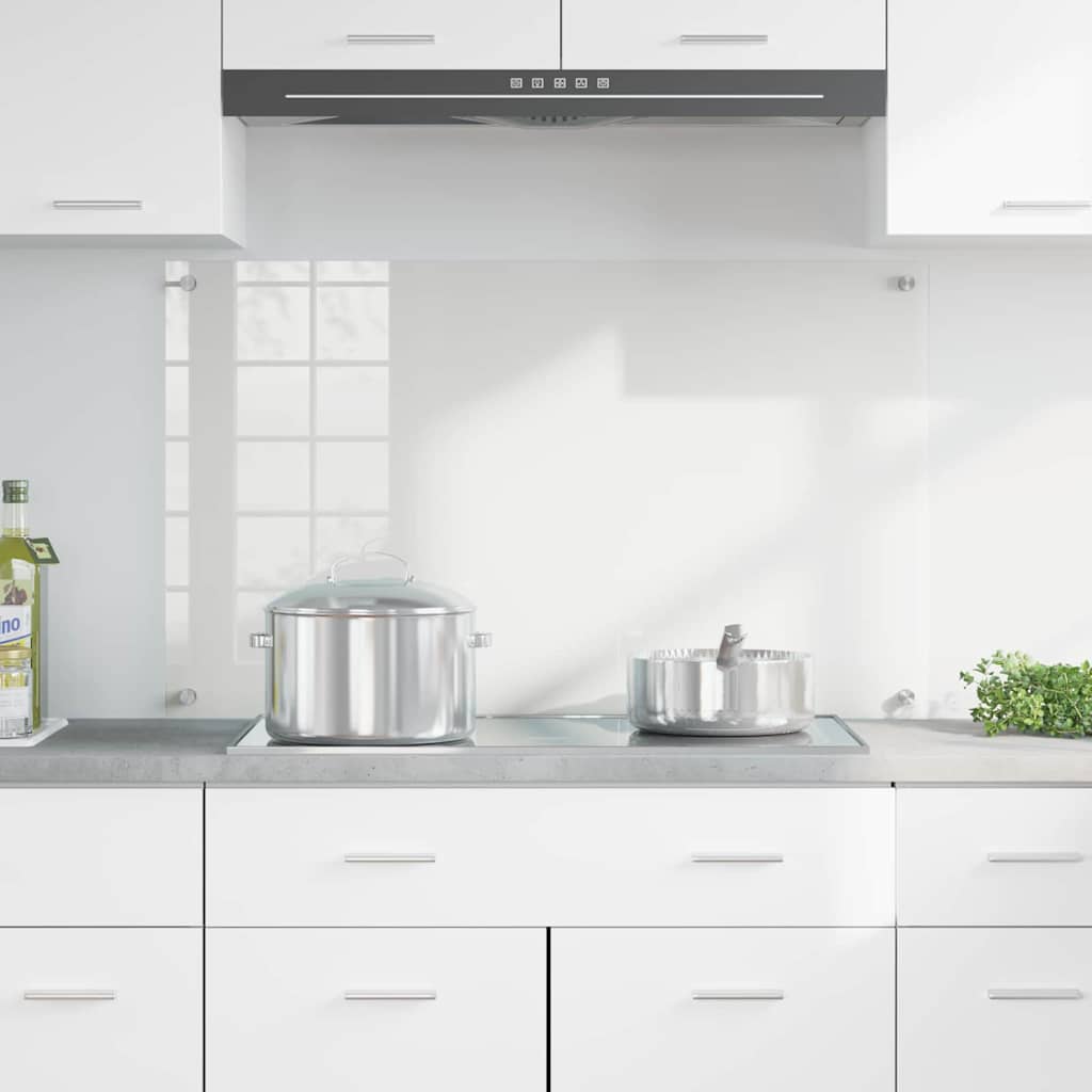 Konyhai hátfal Átlátszó 100 x 60 cm edzett üveg