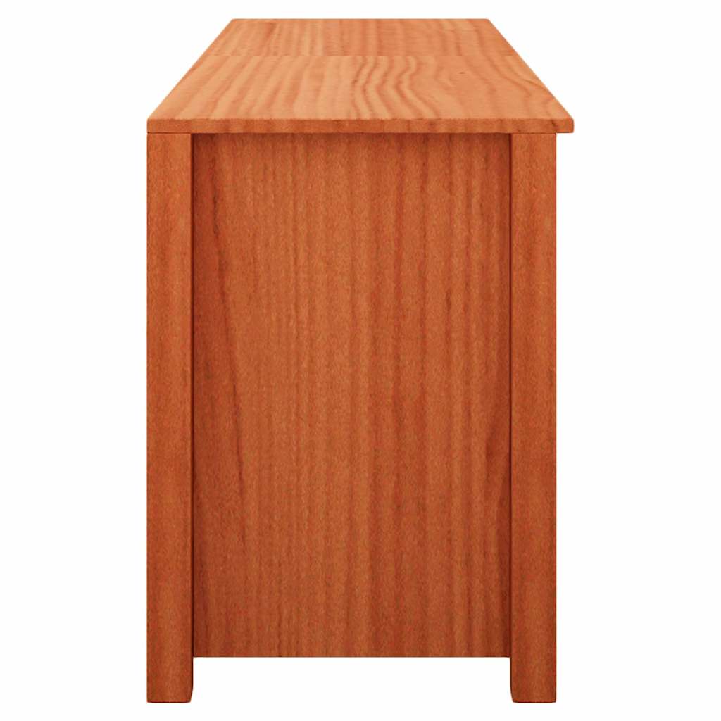 Cipőpad polcokkal tárolóval Faggyú barna 160 x 36,5 x 50 cm