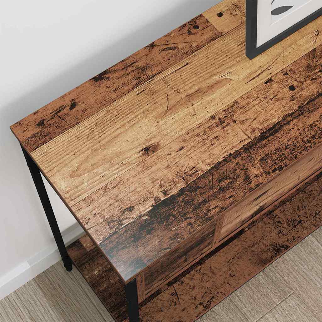Konzolasztal Régi fa 100 x 34.5 x 75 cm Szerelt fa