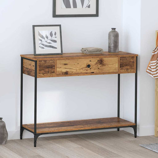 Konzolasztal Egyéb Régi fa 100 x 34.5 x 75 cm Faanyag