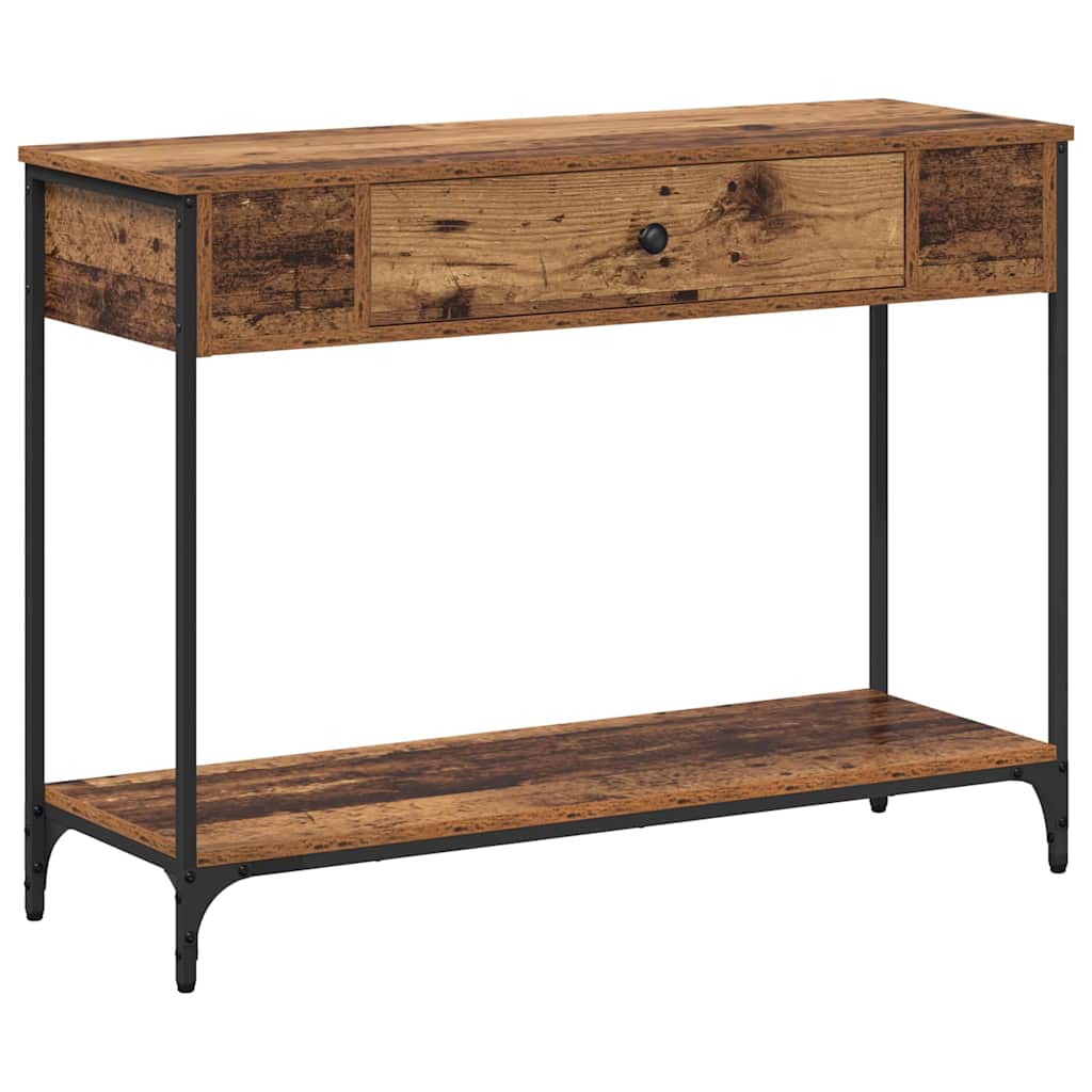 Konzolasztal Régi fa 100 x 34.5 x 75 cm Szerelt fa
