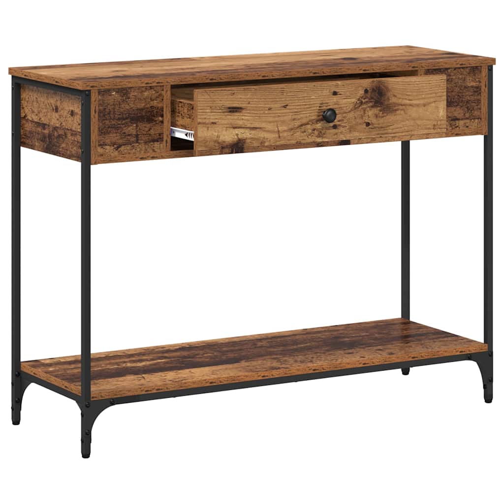 Konzolasztal Régi fa 100 x 34.5 x 75 cm Szerelt fa