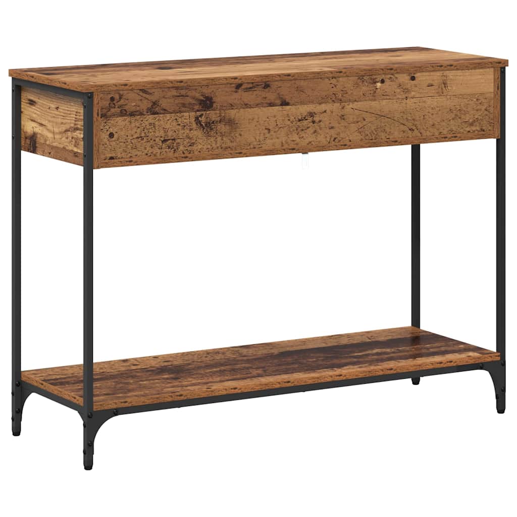 Konzolasztal Régi fa 100 x 34.5 x 75 cm Szerelt fa