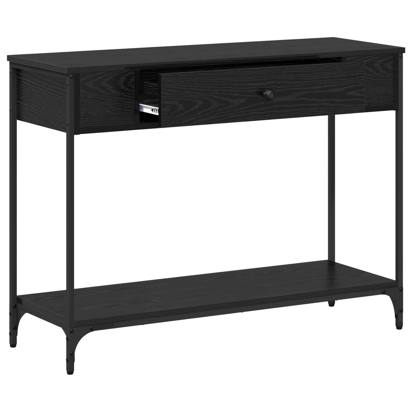 Konzolasztal Musta tammi 100 x 34.5 x 75 cm Szerelt fa