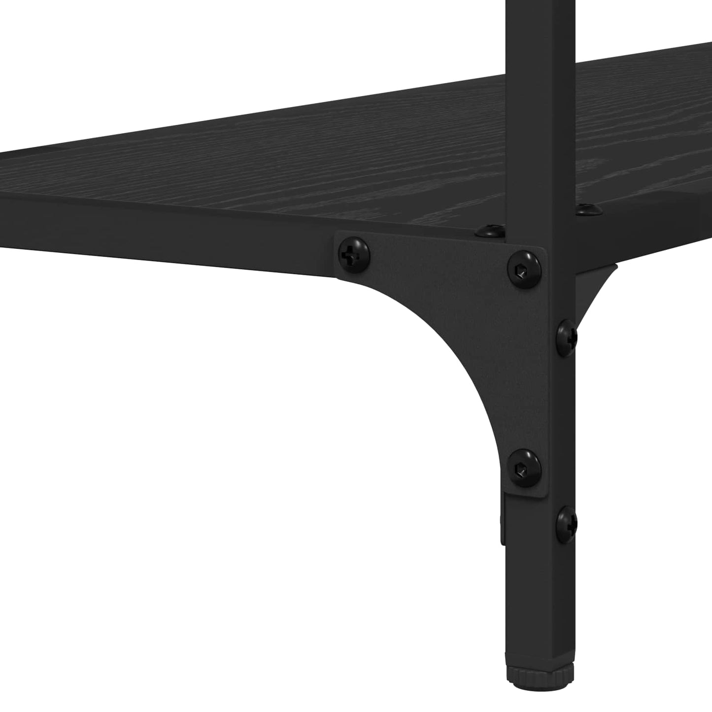 Konzolasztal Musta tammi 101 x 30.5 x 75 cm Szerelt fa