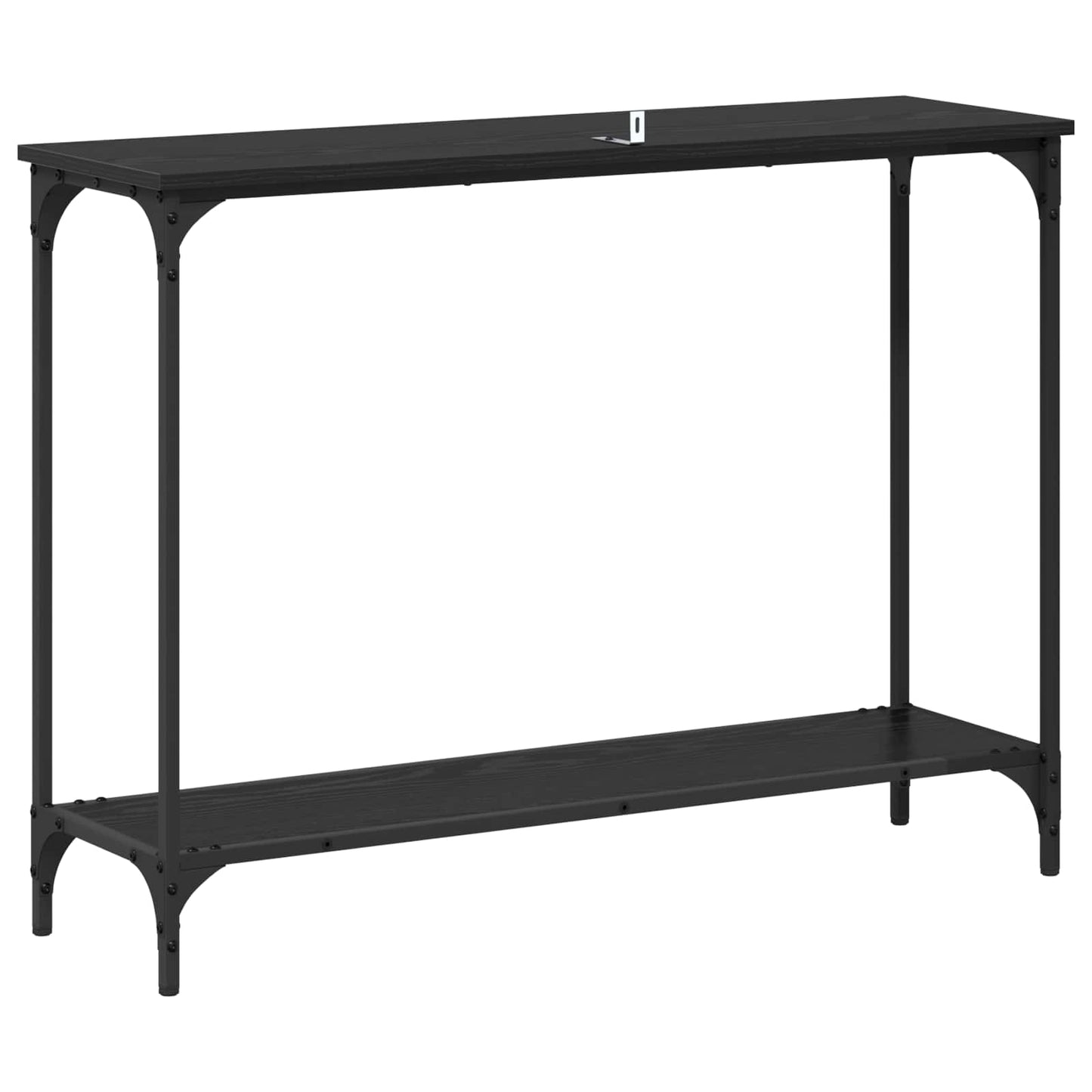 Konzolasztal Musta tammi 101 x 30.5 x 75 cm Szerelt fa