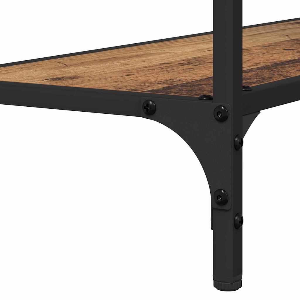 Konzolasztal Régi fa 75 x 30.5 x 75 cm Szerelt fa