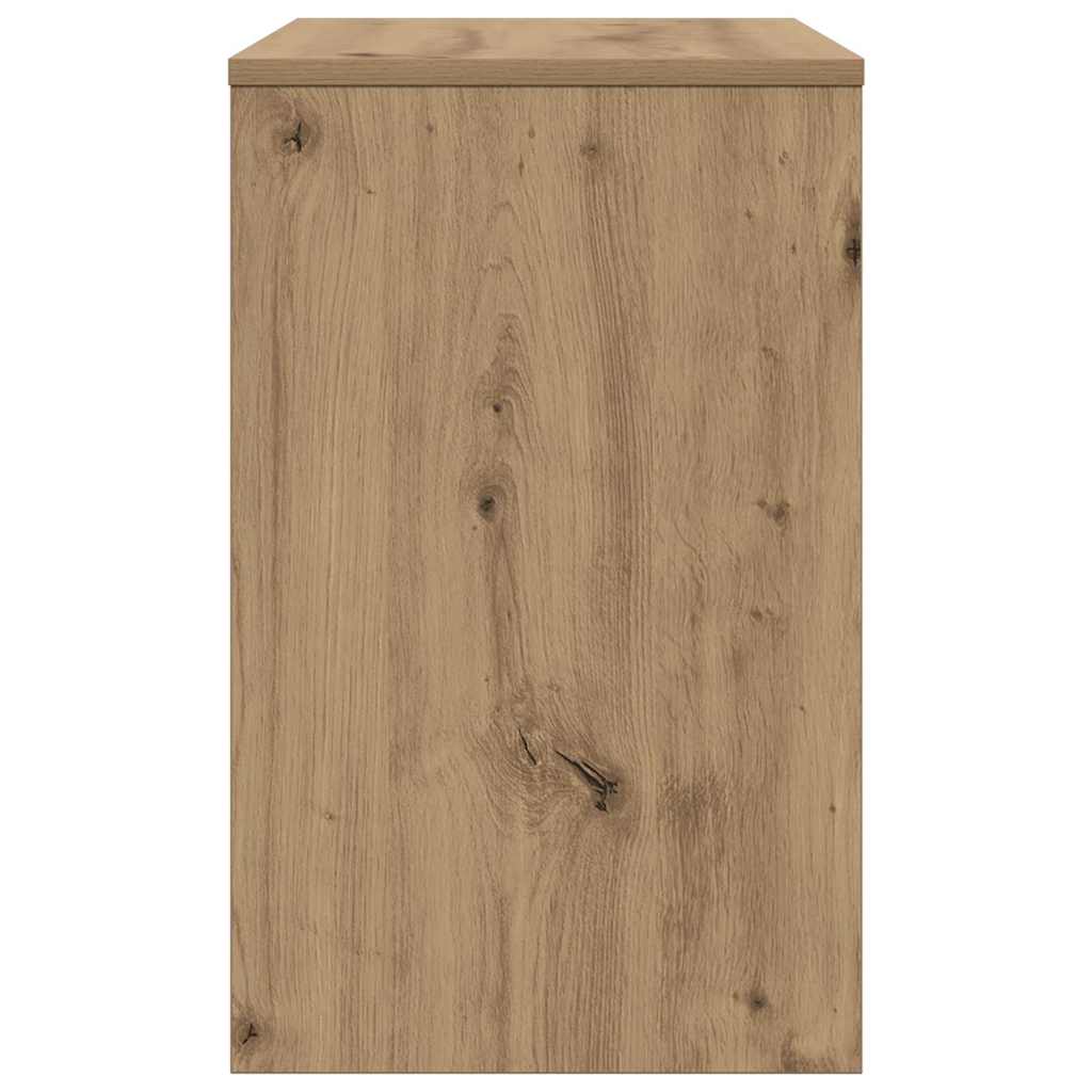 Dohányzóasztal 3 pcs Artisan tölgy 60 x 35 x 56 cm Szerelt fa