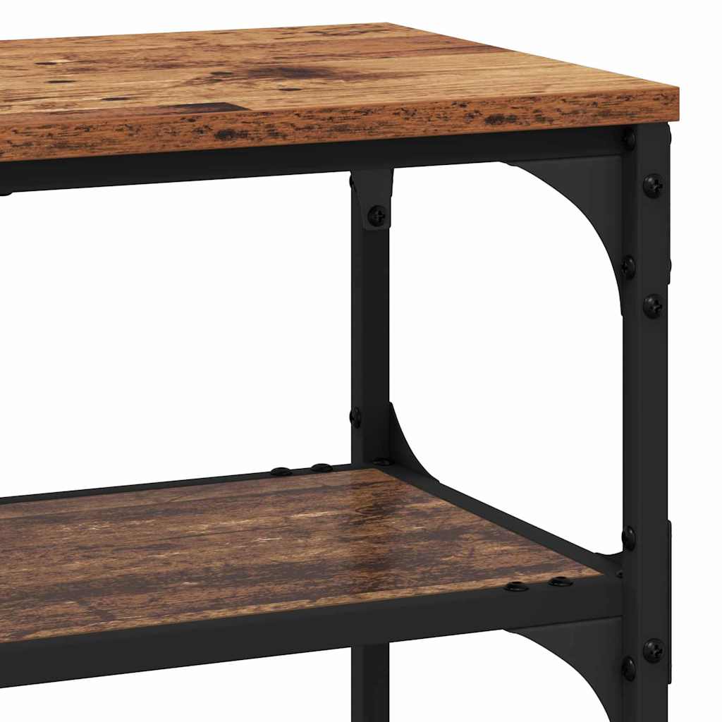 Konzolasztal Öreg fa 100 x 30 x 75 cm Szerelt fa