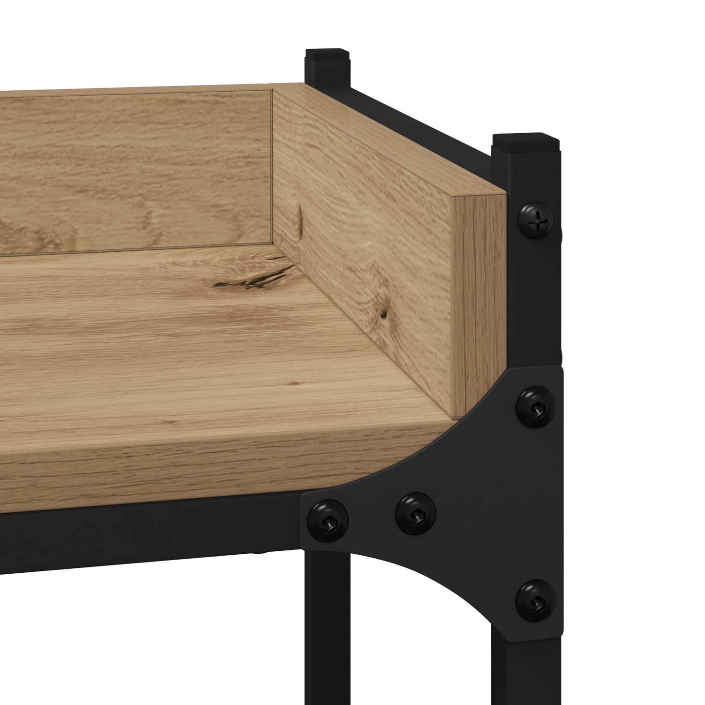 Mosógép polc polcokkal Artisan tölgy 67 x 25 x 163 cm Faanyag