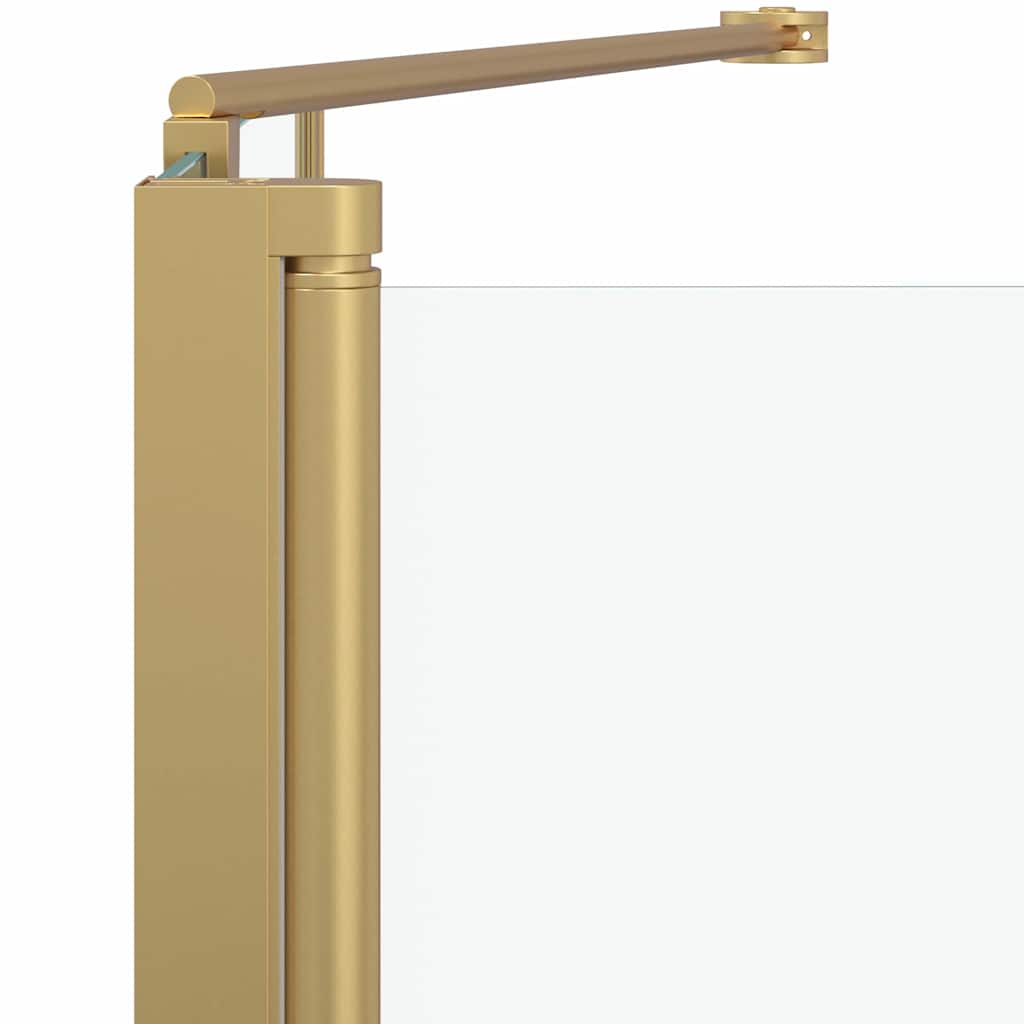 Zuhanybeépítés Arany 120 x 68 x 130 cm ESG üveg és alumínium