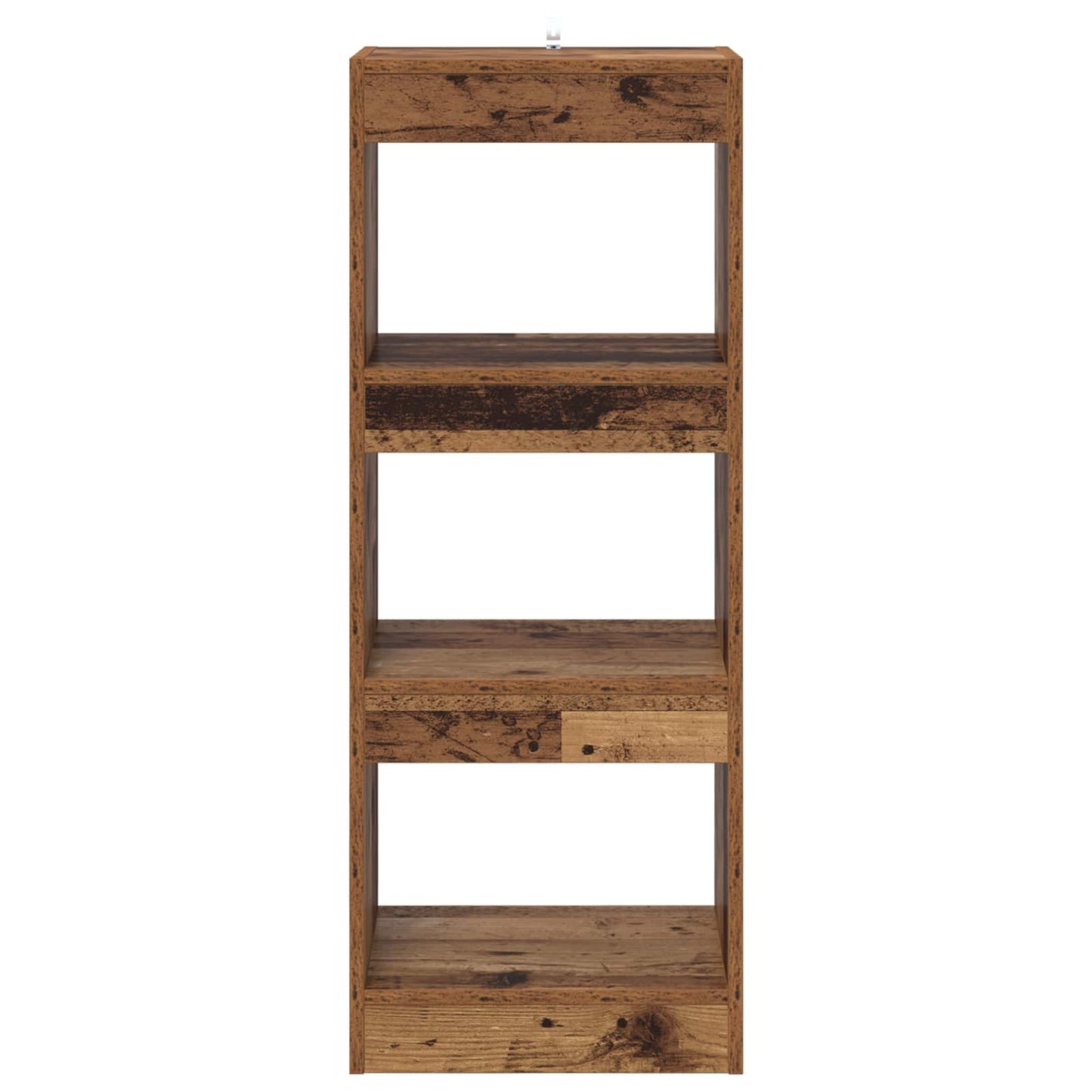 Könyvespolc 3 szintes 40 x 30 x 103 cm Szerelt Fa Régi fa