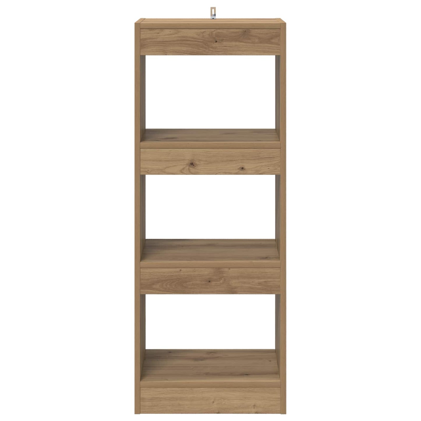 Könyvespolc 3 szintes 37 x 30 x 103 cm Faanyag kézműves tölgy