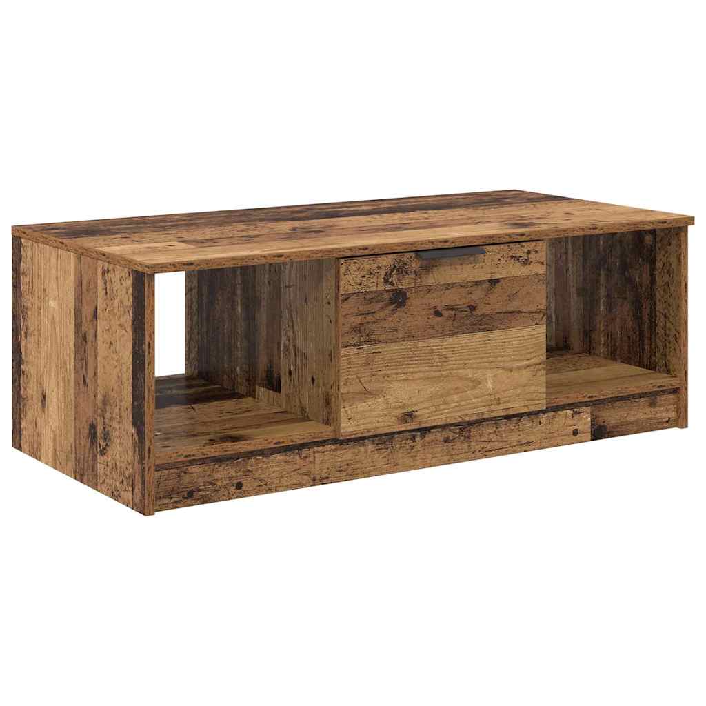 Dohányzóasztal Öreg fa 102 x 50 x 36cm Szerelt Fa