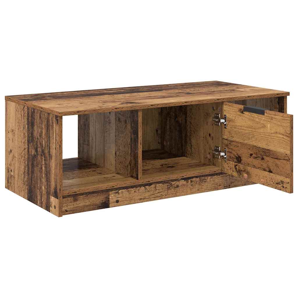 Dohányzóasztal Öreg fa 102 x 50 x 36cm Szerelt Fa