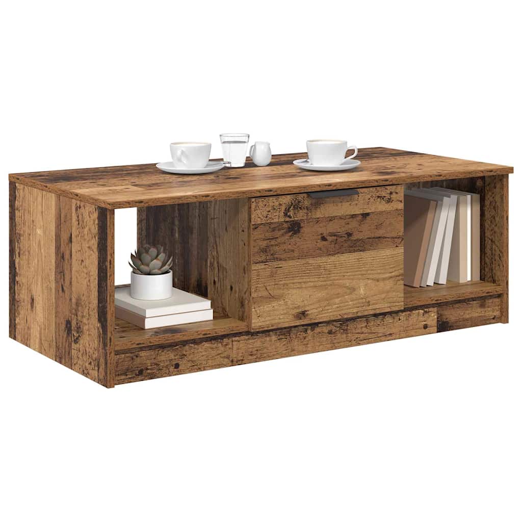 Dohányzóasztal Öreg fa 102 x 50 x 36cm Szerelt Fa