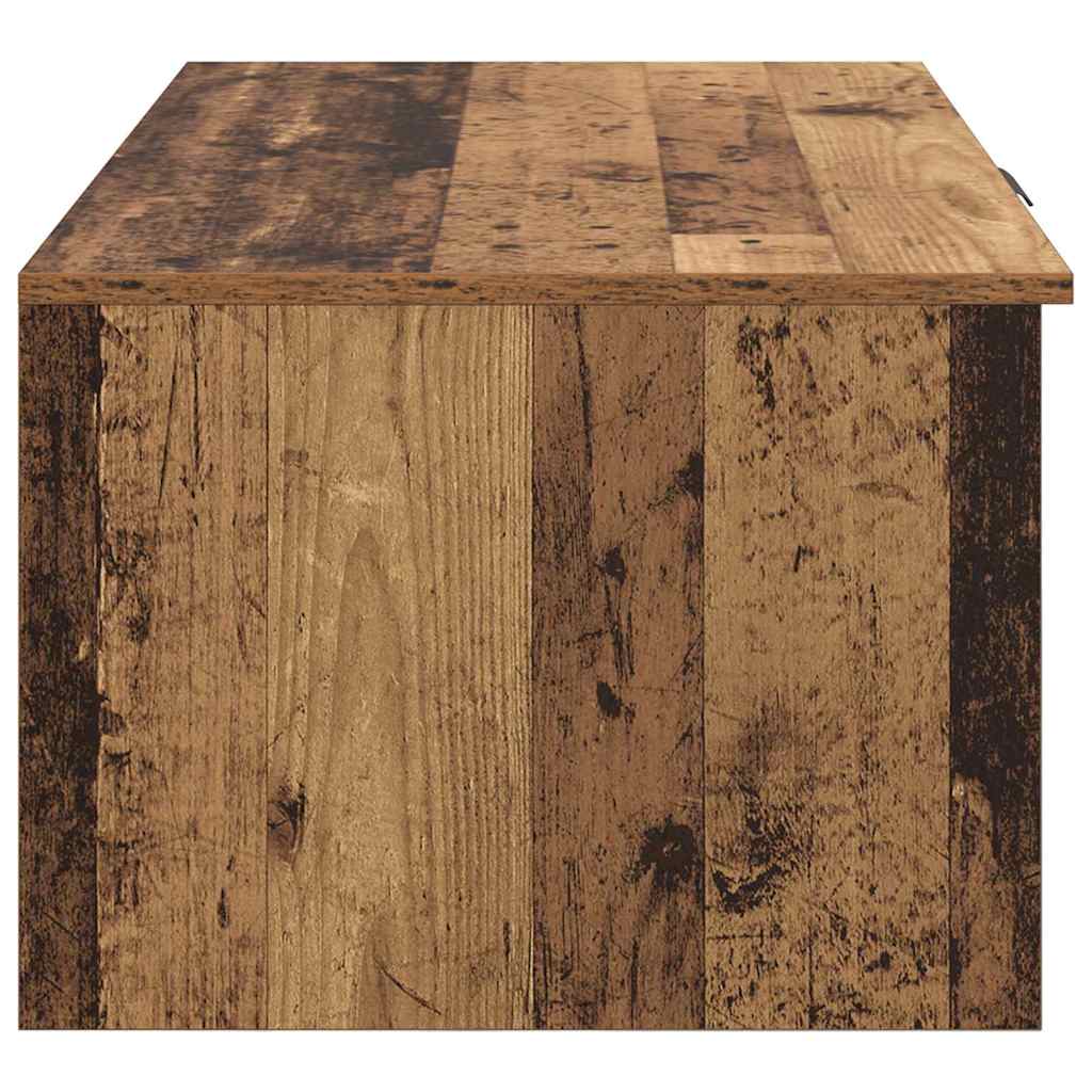 Dohányzóasztal Öreg fa 102 x 50 x 36cm Szerelt Fa