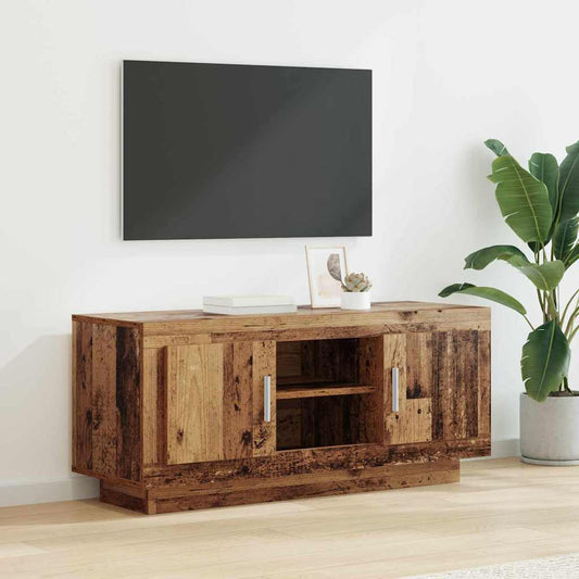 TV szekrény Öreg fa 102 x 35 x 45 cm Faanyag
