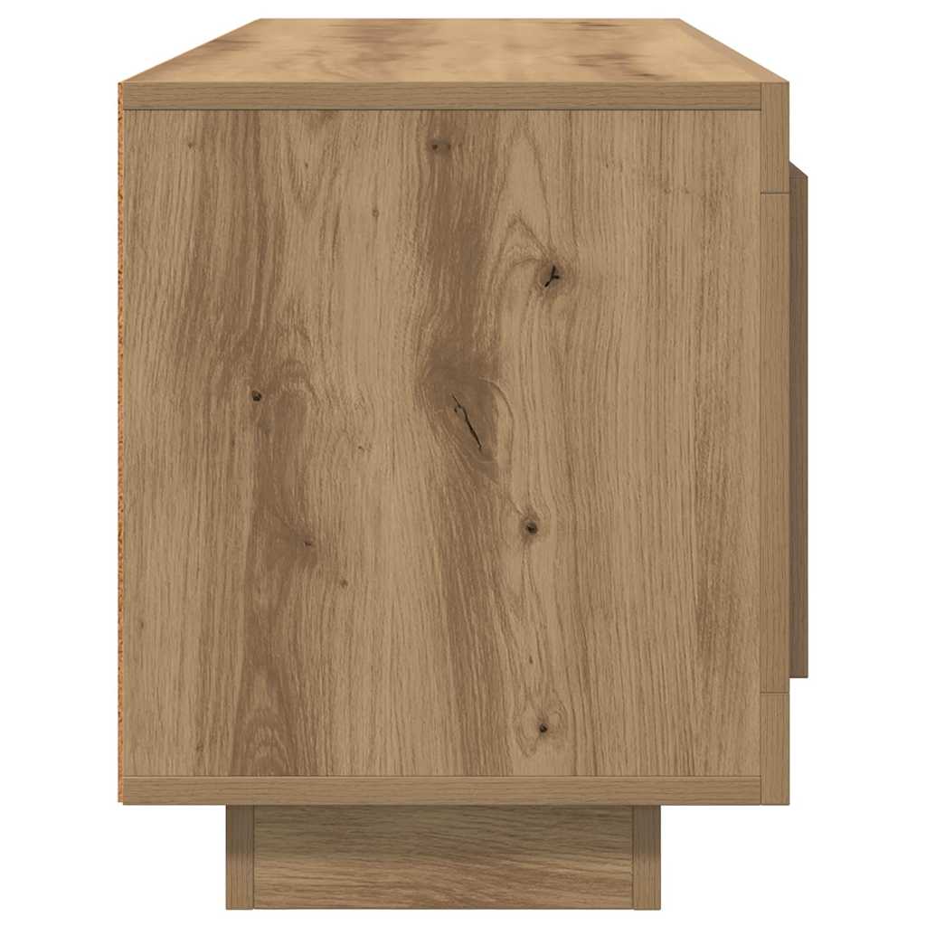 TV szekrény 102 x 35 x 45 cm Artisan tölgy Szerelt Fa