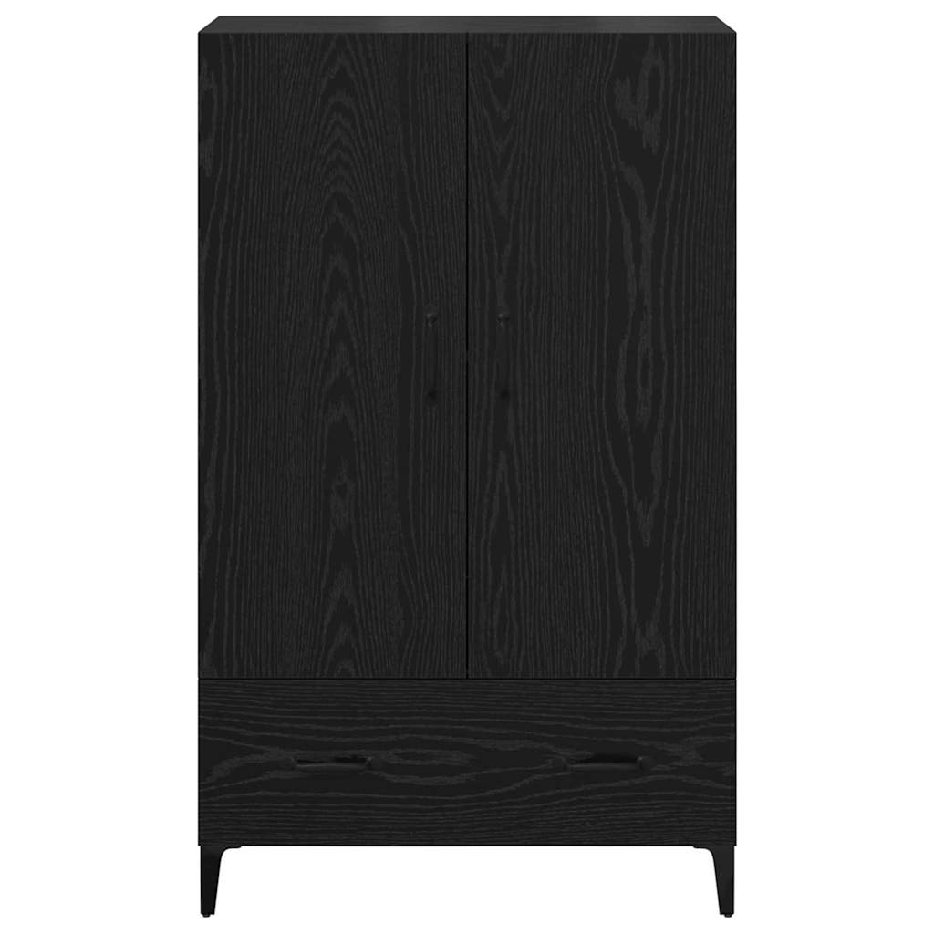 Magasfiú Fekete tölgy 70 x 31 x 115 cm Műszaki fa és vas