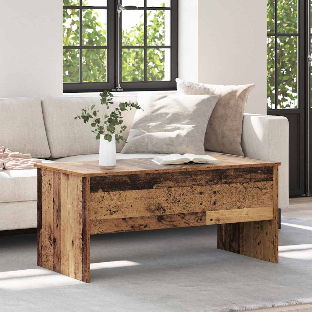 Dohányzóasztal Öreg fa 102 x 50,5 x 46,5 cm Szerelt Fa