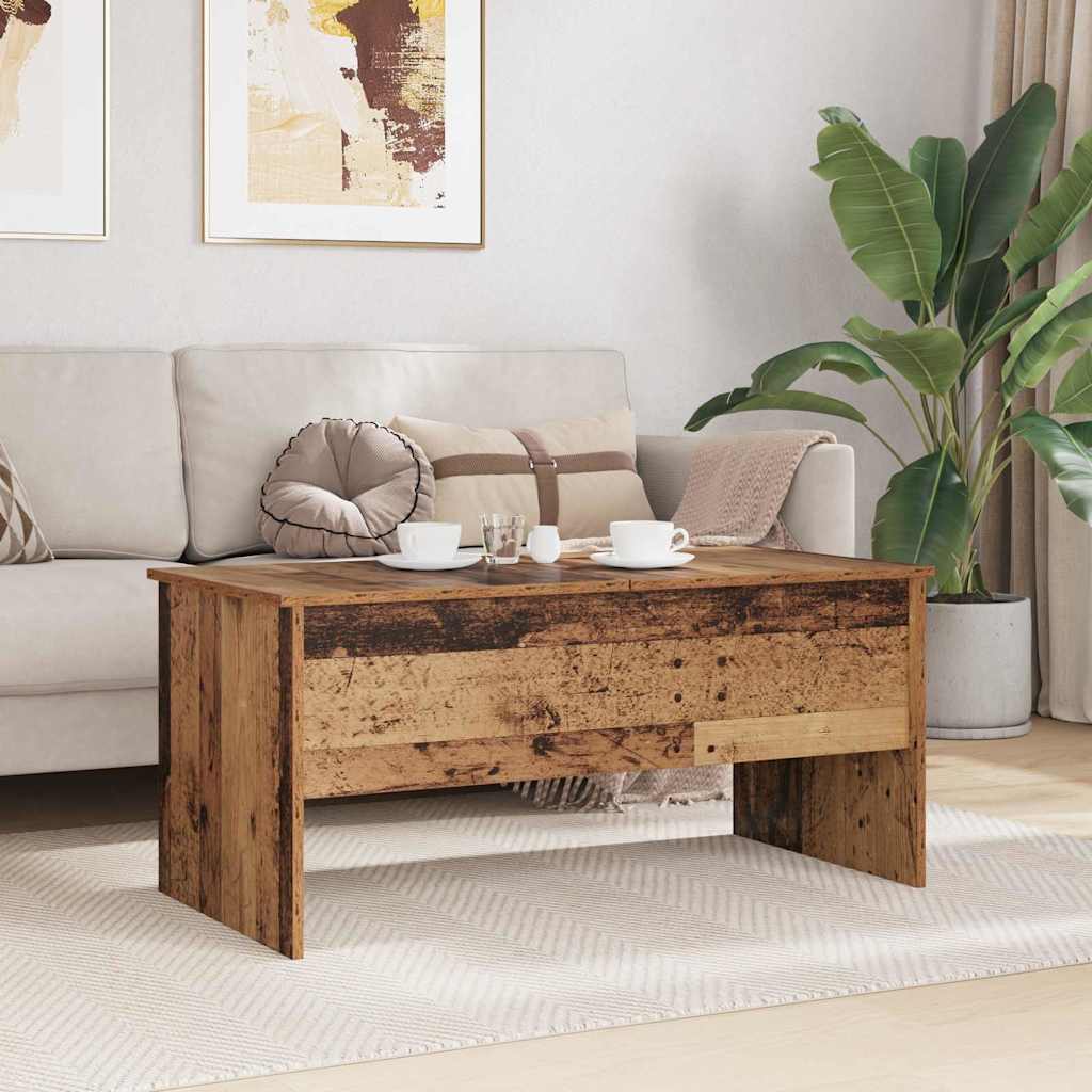 Dohányzóasztal Öreg fa 102 x 50,5 x 46,5 cm Szerelt Fa