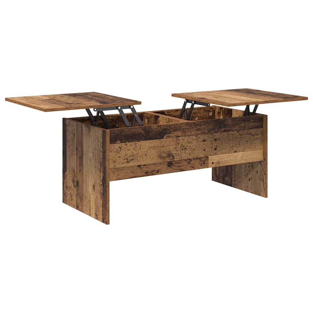 Dohányzóasztal Öreg fa 102 x 50,5 x 46,5 cm Szerelt Fa