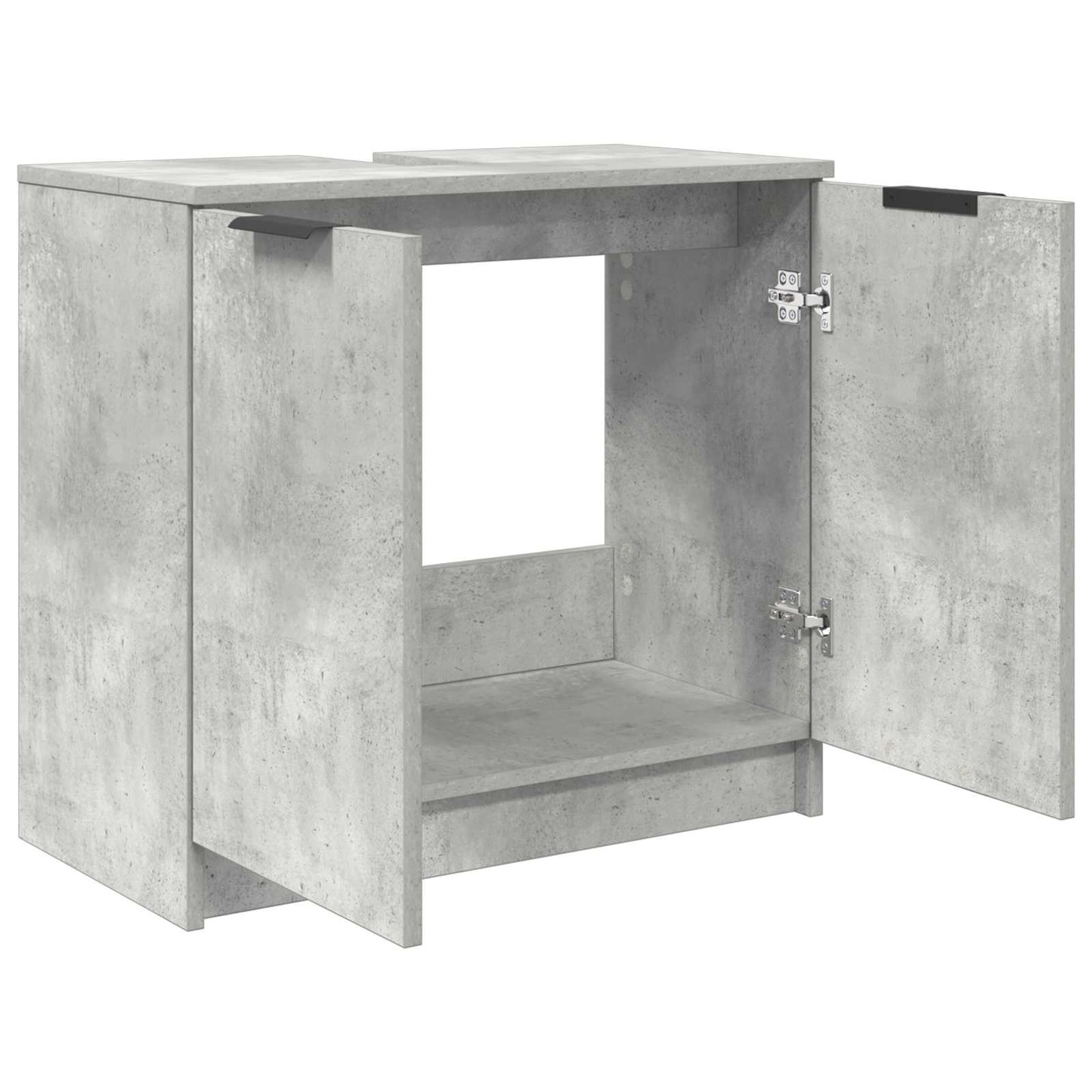 Fürdőszoba Székény Beton Szürke 64,5 x 33,5 x 59 cm Szerelt Fa