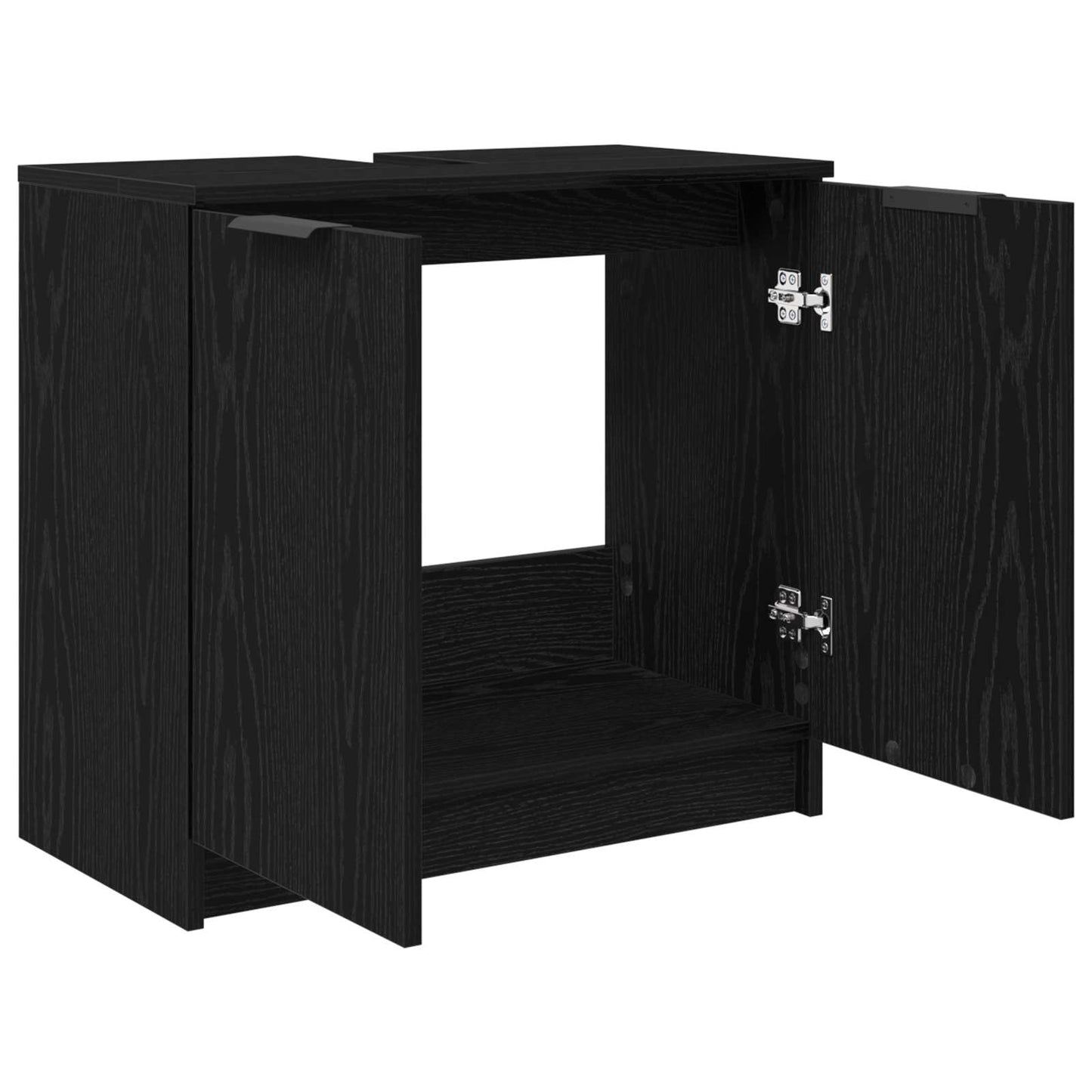 Fürdőszoba Székény Fekete tölgy 64,5 x 33,5 x 59 cm Szerelt Fa