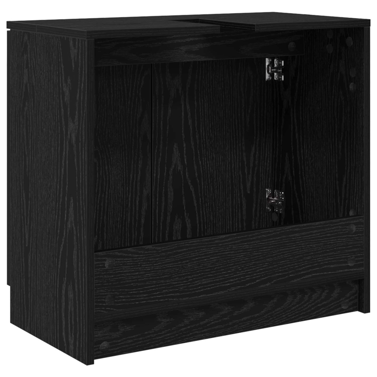 Fürdőszoba Székény Fekete tölgy 64,5 x 33,5 x 59 cm Szerelt Fa
