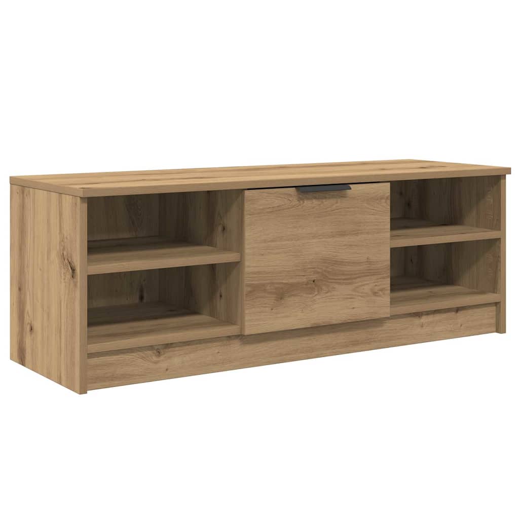 TV szekrény 102 x 35 x 36,5 cm Artisan tölgy Szerelt Fa
