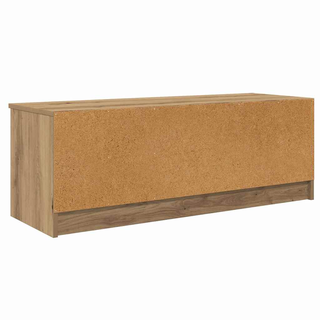 TV szekrény 102 x 35 x 36,5 cm Artisan tölgy Szerelt Fa