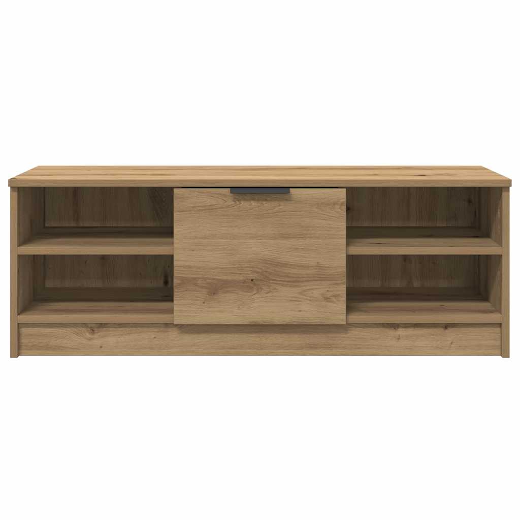 TV szekrény 102 x 35 x 36,5 cm Artisan tölgy Szerelt Fa