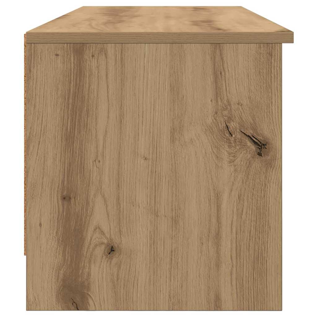 TV szekrény 102 x 35 x 36,5 cm Artisan tölgy Szerelt Fa
