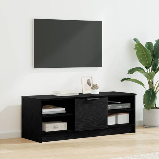 TV szekrény Fekete tölgy 102 x 35 x 36,5 cm Faanyag