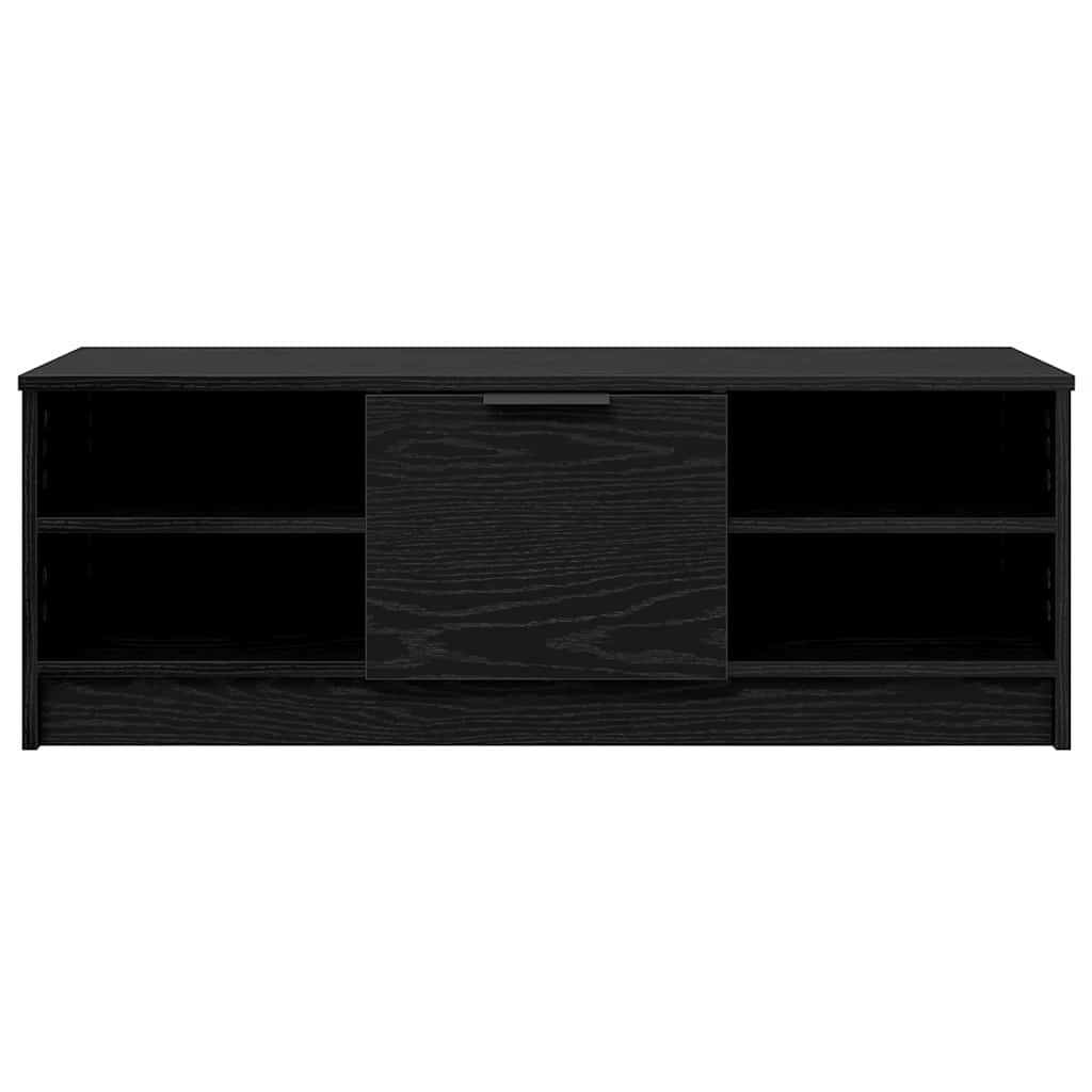 TV szekrény 102 x 35 x 36,5 cm Fekete tölgy Szerelt Fa